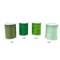 200 Yards Green Polyester Thread Small Spool for Sewing & Craft Projects